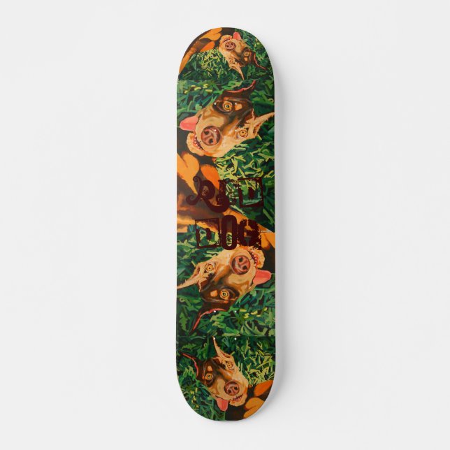 Red Dog Skateboard (Front)