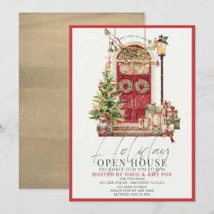 Red Door Christmas Holiday Open House