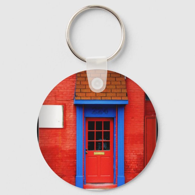 Red Door Key Ring (Front)