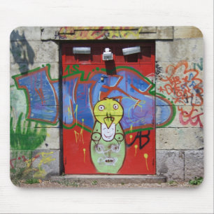 Red Door Mouse Mat