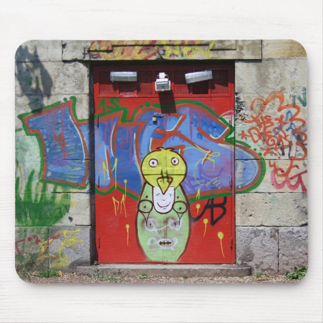 Red Door Mouse Mat (Front)