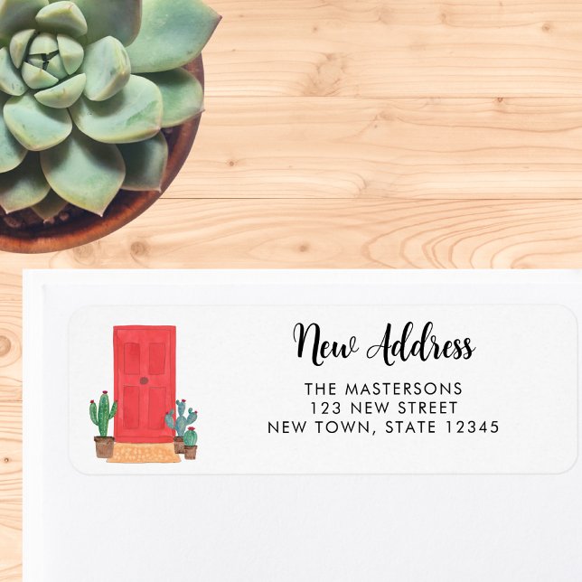 Red Door New Address Return Address (Creator Uploaded)