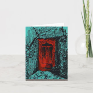 Red Door Note Cards