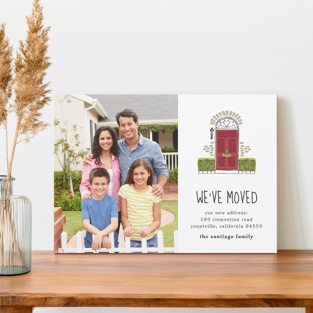 Red Door | Photo Moving Announcement (Creator Uploaded)