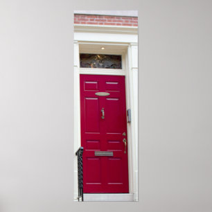 Red Door Photo Poster