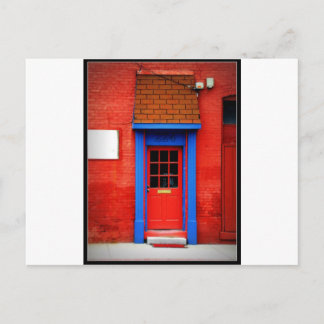 Red Door Postcard