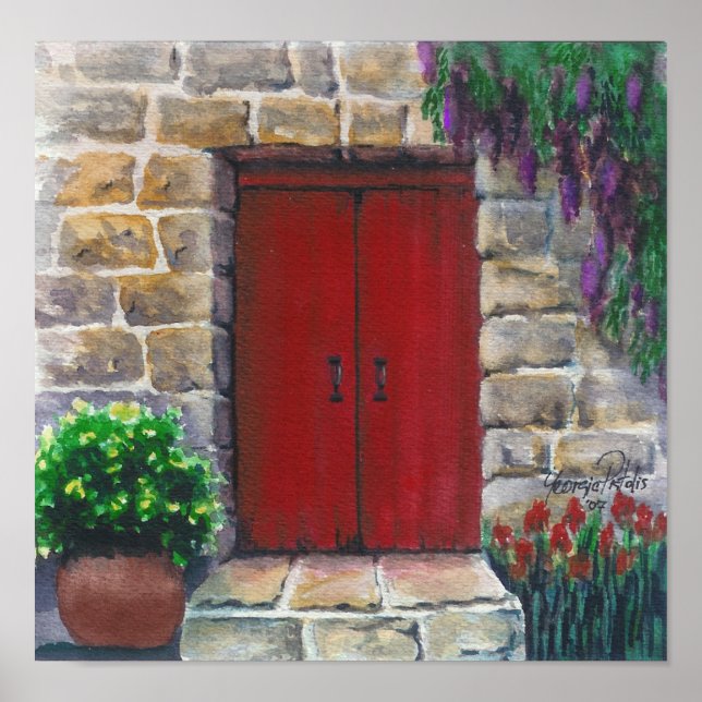 red door Poster (Front)
