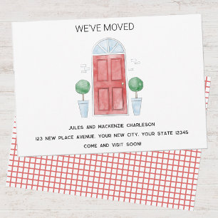Red Door We Have Moved New Home Announcement