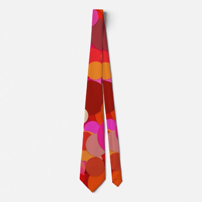 red dot confetti tie (Front)