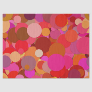 red dot confetti tissue paper