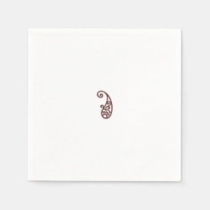 Red dot napkin