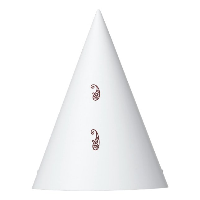 Red dot party hat (Front)