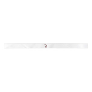 Red dot satin ribbon