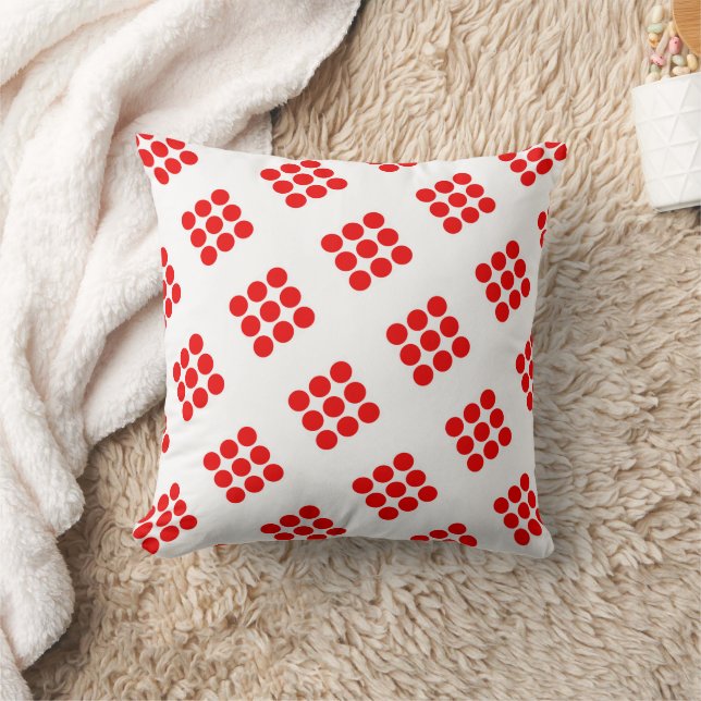 Red dots  cushion (Blanket)