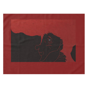 Red Dove Princess Tablecloth