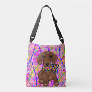 Red Doxie Crossbody Bag