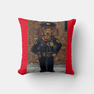 Red Doxie Cushion