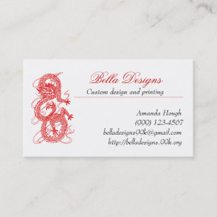 Red Dragon Business Cards