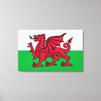 Red Dragon Celtic Flag of Wales & Welsh