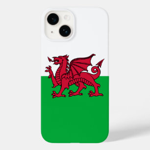 Red Dragon Celtic Flag of Wales & Welsh Case-Mate iPhone 14 Case