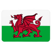 Red Dragon Celtic Flag of Wales & Welsh