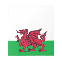 Red Dragon Celtic Flag of Wales & Welsh