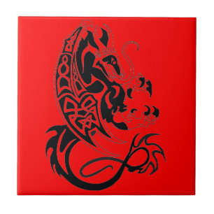 Red Dragon Ceramic Tile