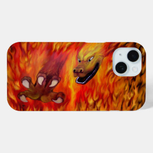 Red Dragon Claw iPhone 15 Case