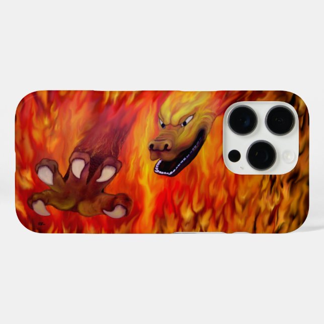 Red Dragon Claw Case-Mate iPhone Case (Back (Horizontal))