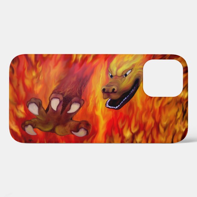 Red Dragon Claw Case-Mate iPhone Case (Back (Horizontal))