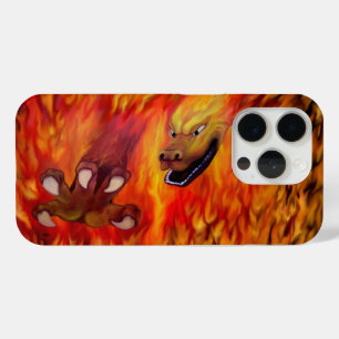 Red Dragon Claw iPhone 15 Pro Case
