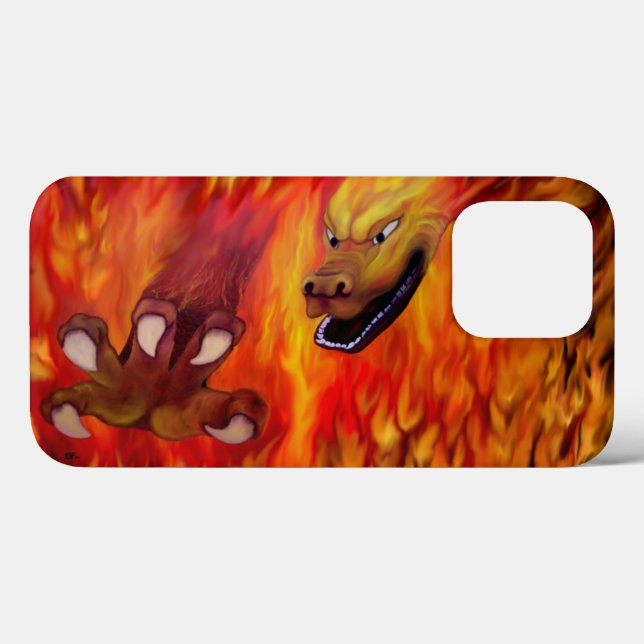 Red Dragon Claw Case-Mate iPhone Case (Back (Horizontal))