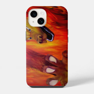 Red Dragon Claw iPhone 14 Case