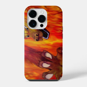 Red Dragon Claw iPhone 14 Pro Case