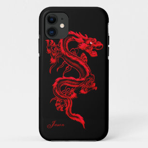 Red Dragon Custom iPhone 5 Case