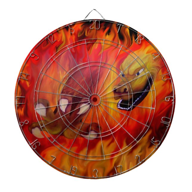 Red Dragon Dartboard (Front)