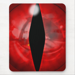 Red Dragon Eye Mouse Mat