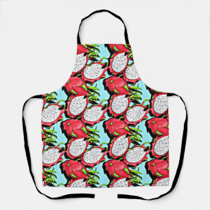 red dragon fruit apron