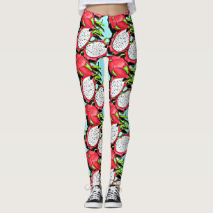 red dragon fruit leggings