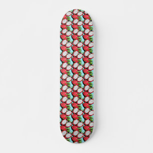 red dragon fruit skateboard