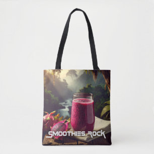 RED DRAGON FRUIT (Venus Pitahaya) - EXOTIC FRUITS Tote Bag