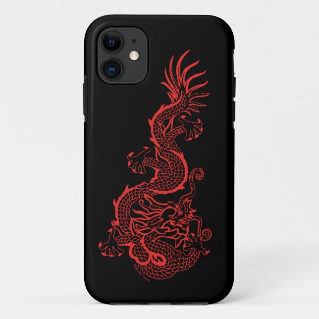 Red Dragon iPhone 5 Case (Back)