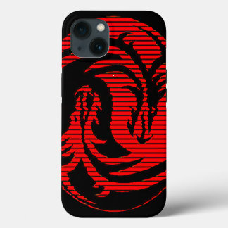 Red dragon iPhone 13 case