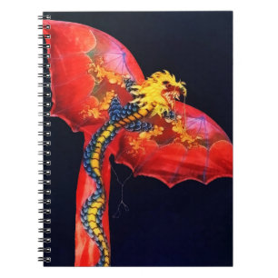Red Dragon Kite Notebook