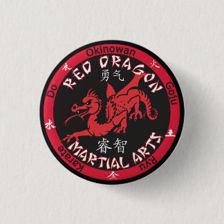 Red Dragon Martial Arts Pin