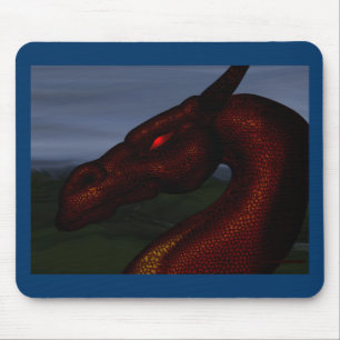 red-dragon mouse mat
