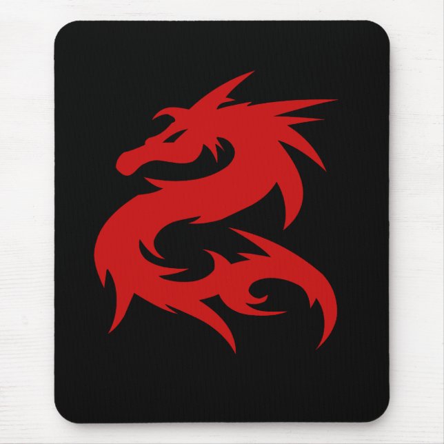 Red Dragon  mousepad (Front)