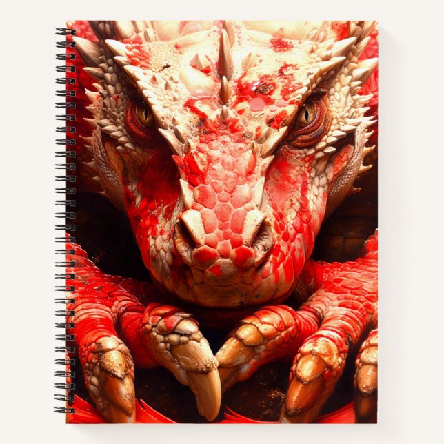 Red Dragon Notebook (Front)