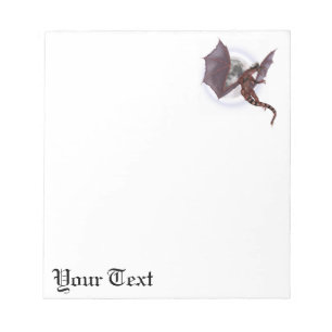 Red Dragon Notepad