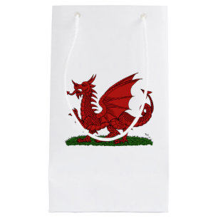 Red Dragon of Wales Small Gift Bag